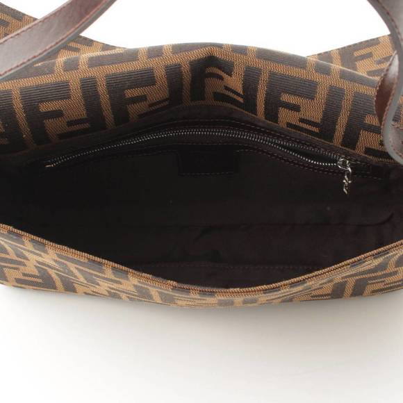 Fendi Zucca Baguette Mamma Handbag Brown - Picture 6 of 9